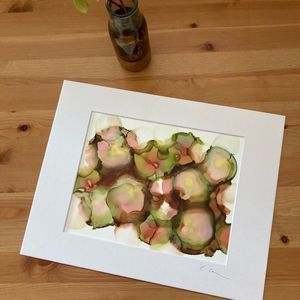 New Original Signed Artwork Alcohol Ink on Paper